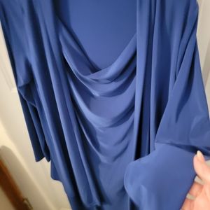 Very elegant royal blue dress..very well made
